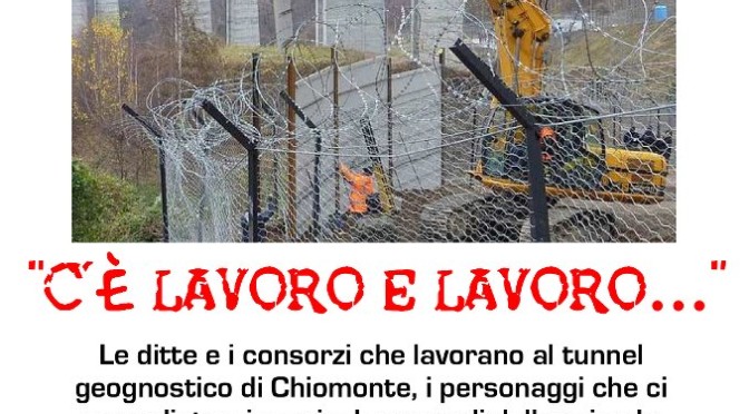 Sciopero dei lavoratori del cantiere di Chiomonte