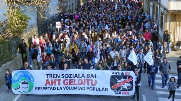 delegazione no tav dai paesi baschi